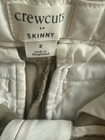 Crewcuts Boys Skinny Beige Twill Cotton Chino Pants Adjustable Waist 2t