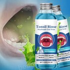 20 5x Natural Tonsil Stone Remover Rinse Mouthwash   Bad Breath Treatment 120ml