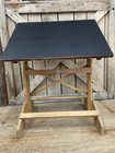 Vintage  Anco-bilt Drafting Table Maple Adjustable Tilt And Height