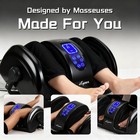 Foot Calf Massager Shiatsu Kneading Heated With 360   Adjustable Handle Ledscreen