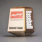 Vintage Mlb Rawlings National League Baseball In Box William D  White Ro-n 