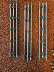 Vintage Marx O34 Curved And 11 Inch Straight Tubular 5 Cross Tie Track Lot Of 26