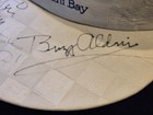 Buzz Aldrin  Robin Leach  Martin Landau  Barry Bostwick  Ana Alicia Signed Hat 