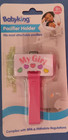 Babyking Pacifier Holder Fits Most Attachable Pacifiers    Bk705  Choose Design