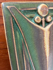 Motawi Tile Halsted 4x6  Set Of 2  Left  Right Green Brown Louis Sullivan