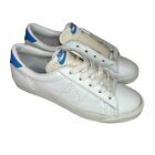 Womens Vtg 1981 Nike Raquette 5 5 White Blue Tennis Court Og Shoes 1980 s Taiwan