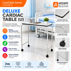 Adjustable Hospital Bedside Table   Patient Bedside Table   Overbed Table   Slsp
