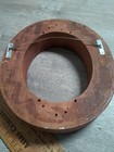 Antique Wooden Millinery Hat Brim Mold
