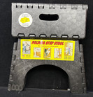 Sturdy Black Step Stool  300lb Capacity 