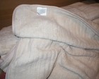 10 Hand Towels 16  X 31  100  Polyester Beige tan Sold As Is