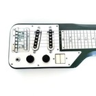 Guyatone Hg-96c Lap Steel Guitar Moss Green 1960s Vintage Mij W  Original Case
