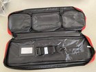 Deluxe Chess Tournament Padded Bag Red Holds Pieces Clocks Vinyl Board New 
