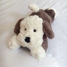 Jellycat Bashful Puppy Nwt New Medium Black   Cream Dog Plush Stuffie Love Gift