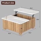 Lift Top Coffee Tables For Living Room  Square Coffee Table With Storage