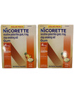 2 Nicorette 4 Mg Nicotine Stop Smoking Aid Gum  Fruit Chill 160 Ct Exp 3 28