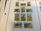 Icollectzone Burundi 73-87 Animal Set Xf Used  c300 