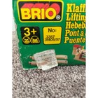 Vintage Brio 3357 Wooden Railway Lifting Bridge Train Track Set Sweden Wood