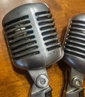 Two Vintage Shure Unidyne Model 55s Microphone  Used Untested   