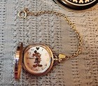 Vintage 1995 Disney Mickey Unlimited Verichron Mickey Mouse Pocket Watch W case
