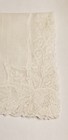 Vintage Floral Lace Linen Hankie Handkerchief Bridal 10  X 10 