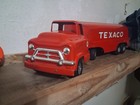 Texaco Red Toy Tanker Truck Gas   Oil Advertising Collectible