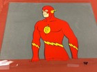 The Flash Dc Comics Original Production Animation Cel With Background