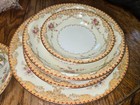 6 Piece Place Setting Vtg Meito  japan  Derby Pattern - 1943 -  Discontinued