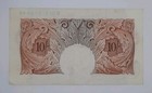 1955 Bank Of England Uk 10  -  ten  Shillings Banknote No  N87y 202448 B-271