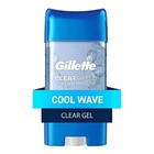 Gillette Cool Wave Clear Gel Men s Antiperspirant And Deodorant  3 8 Oz   5 Pk 