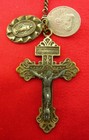 Vintage 7 Sorrows Of Mary Chaplet Religious Catholic Holy Rosary Jesus Passion