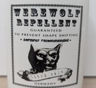 Werewolf Repellent Ceramic Bottle Germany Sorcerer Recommended
