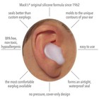 Mack s Pillow Soft Silicone Earplugs 6 Pair Moldable Usa Made Nrr 22 - Deal