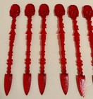 Set Of 7 Tiki Swizzle Sticks Frankie   s Tiki Room Las Vegas Tiki Bar - Stir Stick