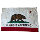 Vintage 1950s-60s California State Flag 4x6 Ft 100  Cotton Pioneer Flag Co