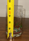 Vintage 1984 3 Arby s Christmas Holly Berry Drinking Glasses Tumblers 5 25  16oz