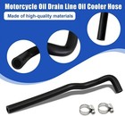 Motorcycle Oil Drain Line Oil Cooler Hose Line Fit For Harley Sportster Xl 883
