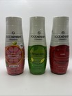 3x- Sodastream Variety Pack Drink Mixes  0 Calories  14 9 Oz Cola Lime Pink 0226