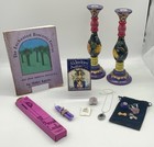 Vintage Gothic  Altar Kit Oracle Divination Candles Amethyst Found Objects 1990s