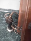 Antique 1896 Nec R6 Wood Wall Telephone Meiji Steer Horn Hook Ost Receiver Japan