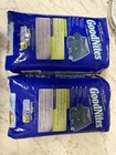 Vintage Goodnites Boys Disposable Sleep Boxers  Blue Solid  Size L-xl