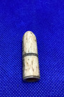 Vintage Eskimo Totem Scrimshaw Faux Seal Or Porpoise Tooth