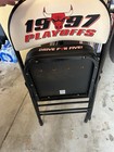 1997 Chicago Bulls Playoff Chair Nba Strive For Five Courtside Collectible Mj