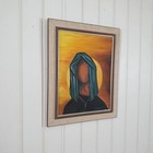 B  Olsson 1975 Vintage Swedish Mid-century Modern Original Oil Painting