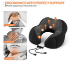 U-shaped Memory Foam Rebound Travel Pillow Neck Support Head Rest Airplane Sleep