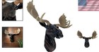 North American Moose Wall Mount 23  Resin Sculpture