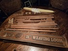 Erica Vintage Circa 1976 25    Weaving Loom Near Complete W  Instructions