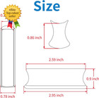 Stainless Steel Guitar Slide Tone Bar Standard Pearse Guitar Steel Bar Steel Gui