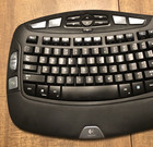 Logitech Wave Cordless Ergonomic Keyboard K-350 Rcp 140  no Receiver 