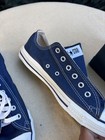 Dead Stock Vintage Converse Chuck Taylor All Star Made In Usa Blue Low Top S 7