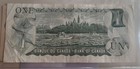 Rare Canadian 1973  1 Bill